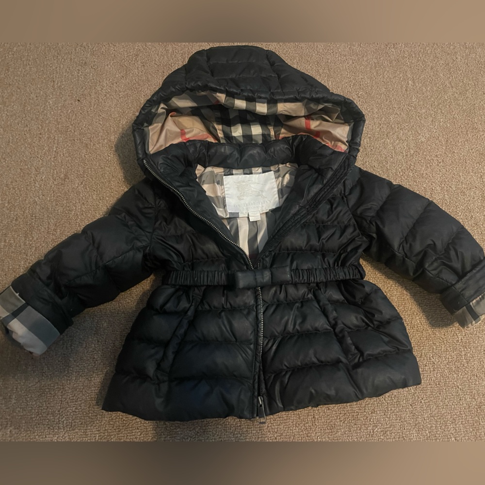 Burberry toddler coat